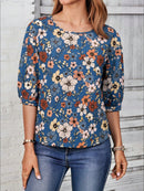 Blusa Feminina com Estampa de Poás e Corte Soltinho - Margot