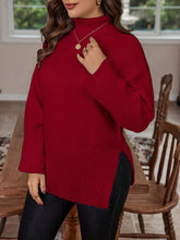 Blusa de frio feminina gola alta e manga longa Mirela. Plus Size