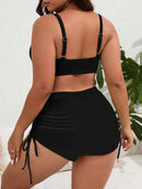 Biquini Feminino Estampado Cintura Alta Marie Plus Size