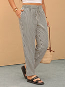 Calça Feminina Com Elastico Na Cintura Lídia Plus Size