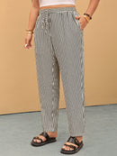 Calça Feminina Com Elastico Na Cintura Lídia Plus Size