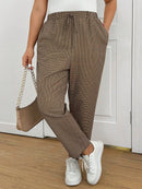 Calça Feminina Com Elastico Na Cintura Lídia Plus Size