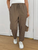 Calça Feminina Com Elastico Na Cintura Lídia Plus Size