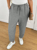 Calça Feminina Com Elastico Na Cintura Lídia Plus Size