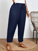 Calça Feminina Com Elastico Na Cintura Lídia Plus Size