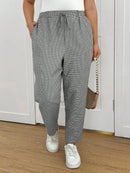 Calça Feminina Com Elastico Na Cintura Lídia Plus Size