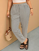 Calça Feminina Com Elastico Na Cintura Lídia Plus Size