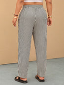 Calça Feminina Com Elastico Na Cintura Lídia Plus Size