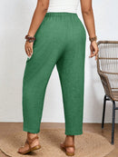 Calça Feminina Com Elastico Na Cintura Lídia Plus Size