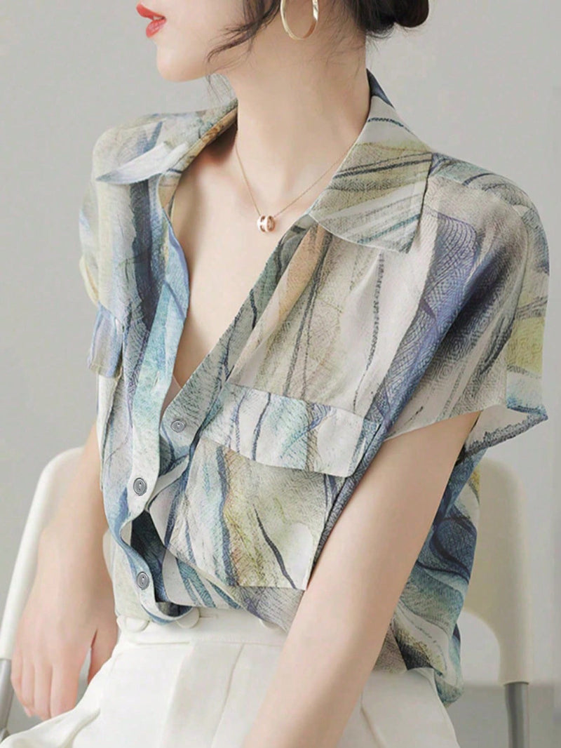 Camisa Feminina Francesa - Mirelle