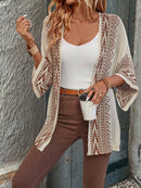 Cardigan Feminino  com Manga Sino - Safira. Plus Size