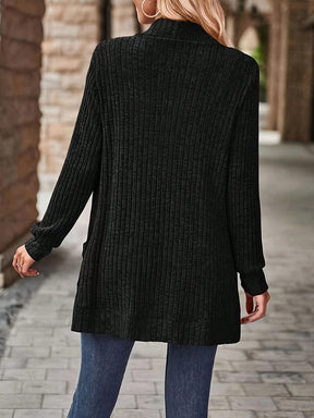 Cardigan Feminina de Malha de Manga Longa - Mila. Plus Size