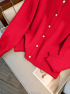 Cardigan Feminina de Manga Longa Gola Redonda - Jaky. Plus Size