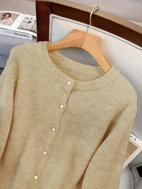 Cardigan Feminina de Manga Longa Gola Redonda - Jaky. Plus Size