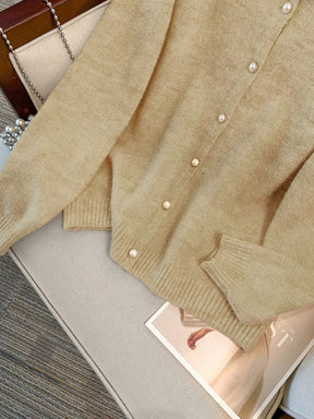 Cardigan Feminina de Manga Longa Gola Redonda - Jaky. Plus Size