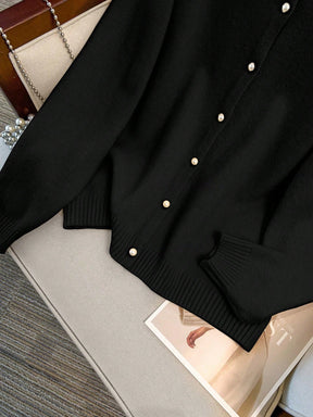 Cardigan Feminina de Manga Longa Gola Redonda - Jaky. Plus Size
