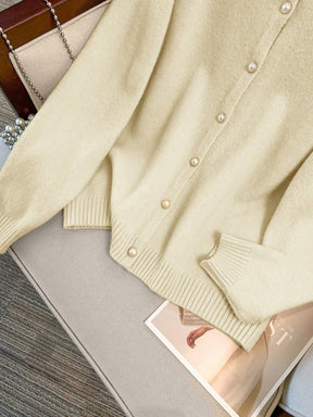 Cardigan Feminina de Manga Longa Gola Redonda - Jaky. Plus Size