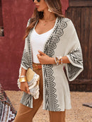 Cardigan Feminino  com Manga Sino - Safira. Plus Size