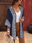 Cardigan Feminino  com Manga Sino - Safira. Plus Size