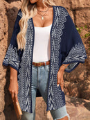 Cardigan Feminino  com Manga Sino - Safira. Plus Size