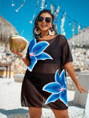 Cobertura de Praia Feminina em Tela - Charlotte. Plus Size