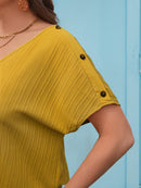 Conjunto Feminino Camisa de Manga Curta e Shorts - Dinz. Plus Size