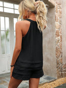 Conjunto Feminino  Regata Com Decote Em V Vanessa Plus Size