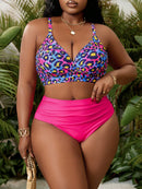 Conjunto de Biquíni Feminino de 2 Peças - Felippa. Plus Size