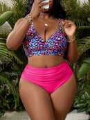 Conjunto de Biquíni Feminino de 2 Peças - Felippa. Plus Size