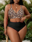 Conjunto de Biquíni Feminino de 2 Peças - Felippa. Plus Size