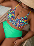 Conjunto de Biquíni Feminino de 2 Peças - Felippa. Plus Size