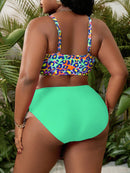 Conjunto de Biquíni Feminino de 2 Peças - Felippa. Plus Size