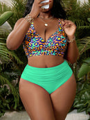 Conjunto de Biquíni Feminino de 2 Peças - Felippa. Plus Size