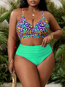 Conjunto de Biquíni Feminino de 2 Peças - Felippa. Plus Size