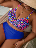 Conjunto de Biquíni Feminino de 2 Peças - Felippa. Plus Size