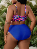 Conjunto de Biquíni Feminino de 2 Peças - Felippa. Plus Size