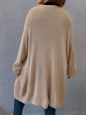 Cardigan Feminino em tricô Gabriela. Plus Size