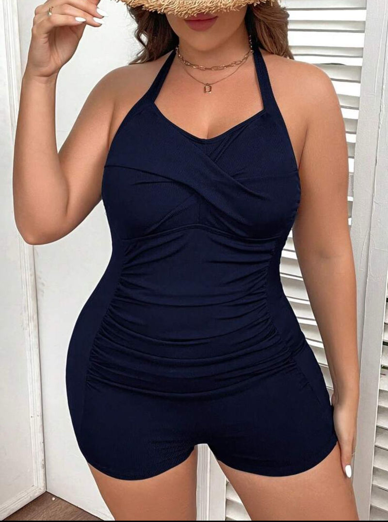 Tankini tipo maiô Feminino - Nany. Plus Size Flash