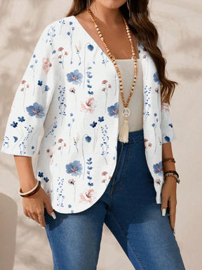 Jaqueta Franny Plus Size – Estilo Sofisticado com Caimento Perfeito