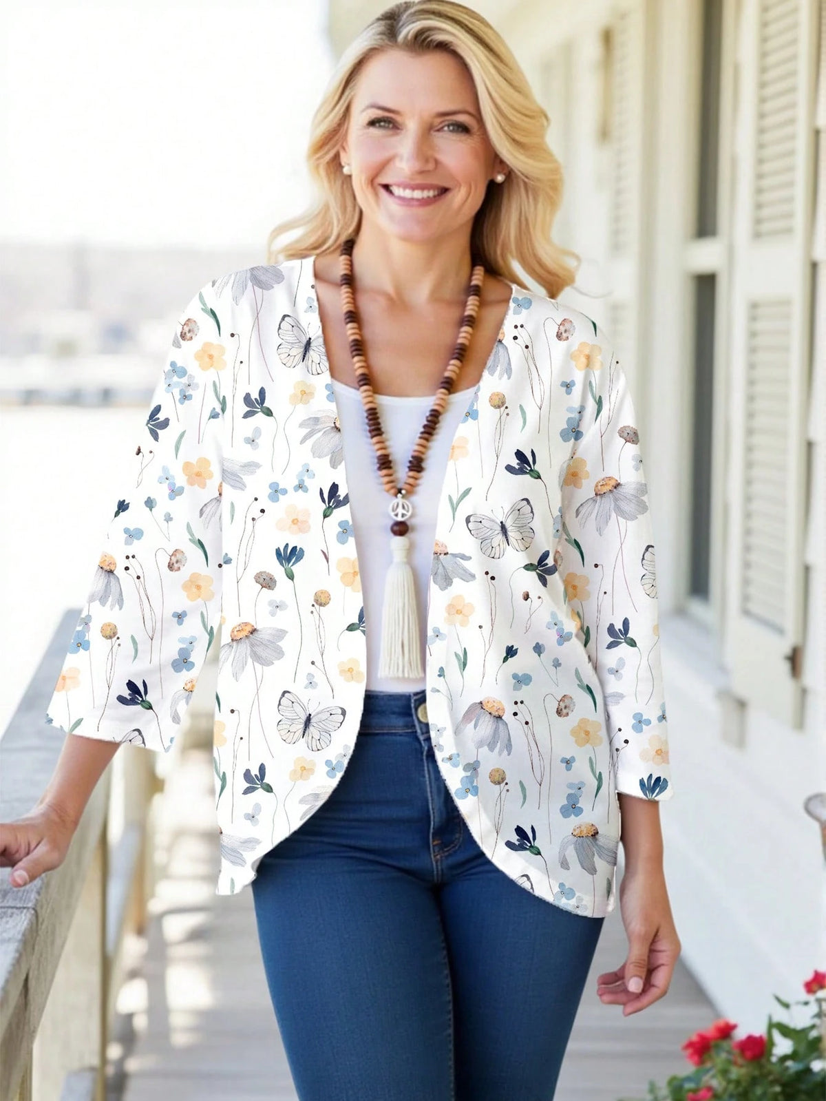 Jaqueta Franny Plus Size – Estilo Sofisticado com Caimento Perfeito
