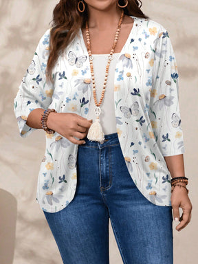 Jaqueta Franny Plus Size – Estilo Sofisticado com Caimento Perfeito
