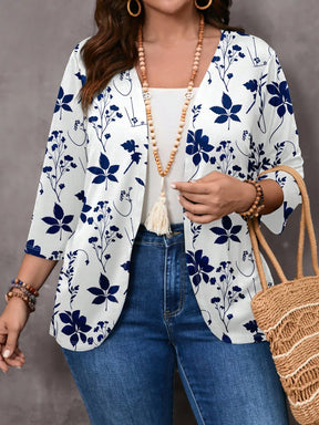 Jaqueta Franny Plus Size – Estilo Sofisticado com Caimento Perfeito