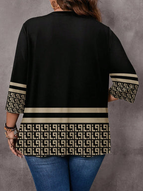 Jaqueta Franny Plus Size – Estilo Sofisticado com Caimento Perfeito