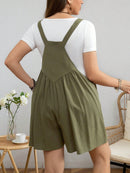 Macacão Feminino Com Bolços - Cristal. Plus Size