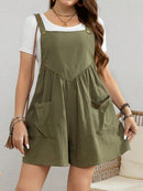 Macacão Feminino Com Bolços - Cristal. Plus Size