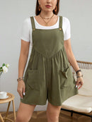 Macacão Feminino Com Bolços - Cristal. Plus Size