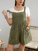 Macacão Feminino Com Bolços - Cristal. Plus Size