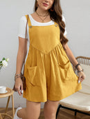 Macacão Feminino Com Bolços - Cristal. Plus Size