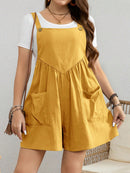 Macacão Feminino Com Bolços - Cristal. Plus Size