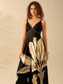 Macacão Feminino De Perna Larga Sofia